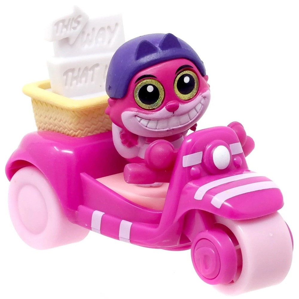 Disney Doorables Let's Go Series 1 Cars CHESHIRE CAT of ALICE IN WONDERLAND NEW